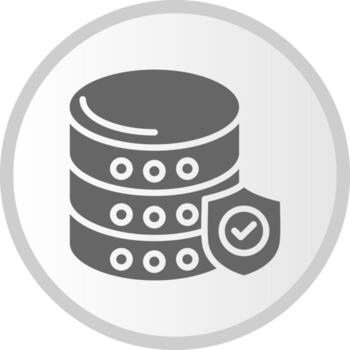 icono de vector de base de datos