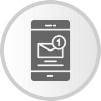 Incoming Message Vector Icon