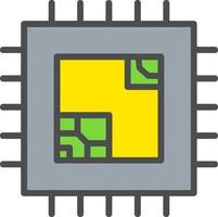 Processor Vector Icon