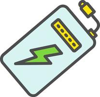 Power Bank Vector Icon