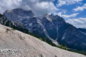 Mountain landscape in the summer photo