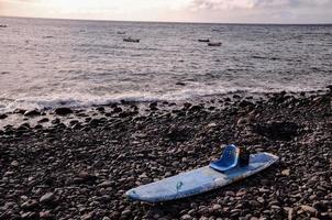 Kayak by the beach photo