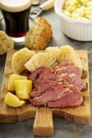Corned beef and cabbage photo