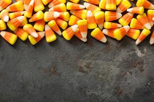 Candy corn Halloween background photo