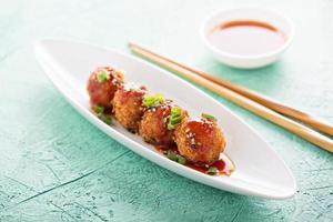 Fried asian appetizers photo