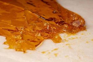 cannabis wax sauce extract, concentrate thc resin photo