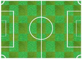 Green sport grass football field background photo