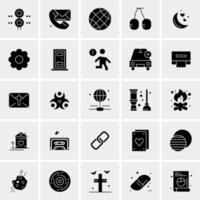 25 Universal Business Icons Vector Creative Icon Illustration to use in web and Mobile Related project