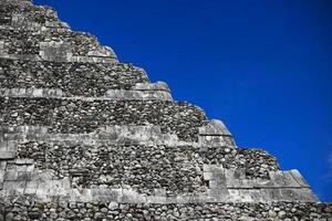 primer plano de Chitchén Itzá foto
