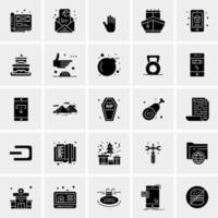 25 Universal Business Icons Vector Creative Icon Illustration to use in web and Mobile Related project