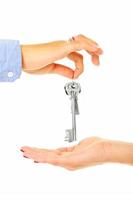 New opportunity with hands handling keys photo