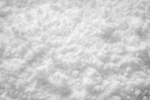 White snow texture background high angle view photo