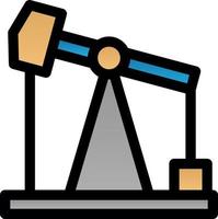 Oil Pump Vector Icon Design