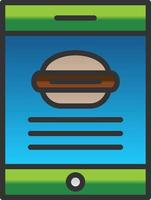 Online Order Vector Icon Design