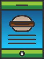 Online Order Vector Icon Design