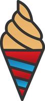 Icecream Vector Icon Design