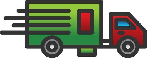 Fast Delivery Vector Icon Design