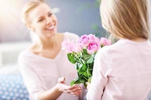 Mum and daughter celebrating mother's day photo