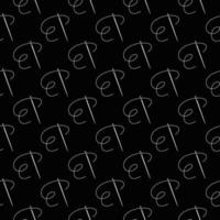 Needle for Sewing vector minimal Tailoring concept seamless pattern