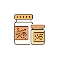 Anti-Helminth Drugs vector concept colored icon. Anthelmintics sign