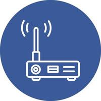 Wireless Router Vector Icon