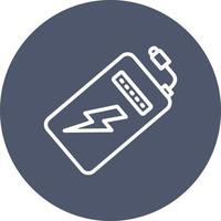 Power Bank Vector Icon