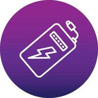 Power Bank Vector Icon