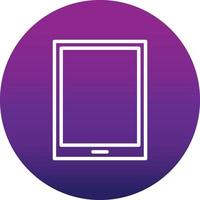 Tablet Vector Icon