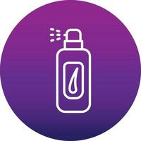 icono de vector de spray para el cabello