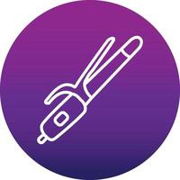 Curling Iron Vector Icon