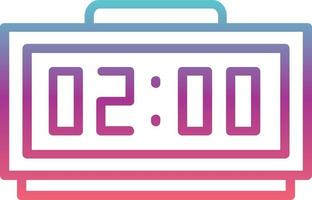 Digital Clock Vector Icon