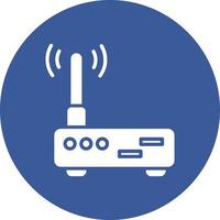 Wireless Router Vector Icon