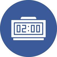 Digital Clock Vector Icon