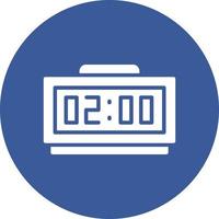 icono de vector de reloj digital