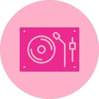 Turntable Vector Icon