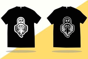 Modern t shirt design vector template with random graphics