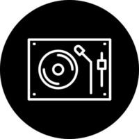 Turntable Vector Icon