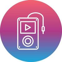 Music Player Vector Icon