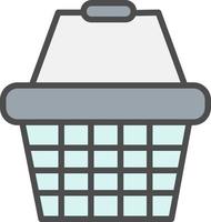 Shopping Basket Vector Icon