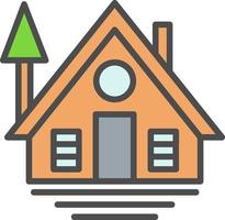 Cabin Vector Icon