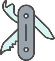 Swiss Army Knife Vector Icon