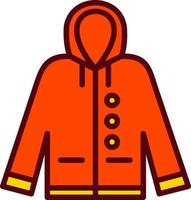 Raincoat Vector Icon