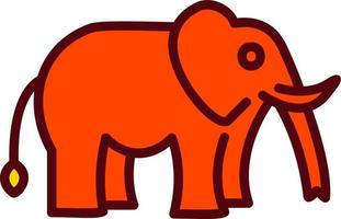 Elephant Vector Icon