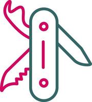 Swiss Army Knife Vector Icon