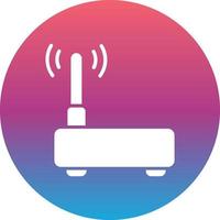 Wireless Router Vector Icon