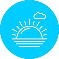 Sunrise Vector Icon