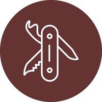 Swiss Army Knife Vector Icon