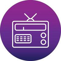 Radio Vector Icon