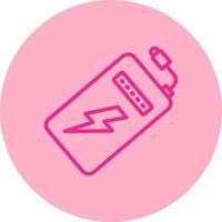 Power Bank Vector Icon