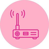 Wireless Router Vector Icon